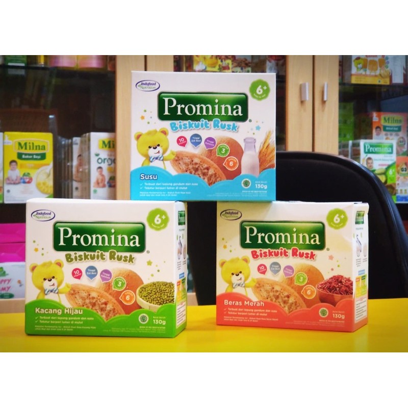 Promina biscuit rusk 130gr - biskuit bayi