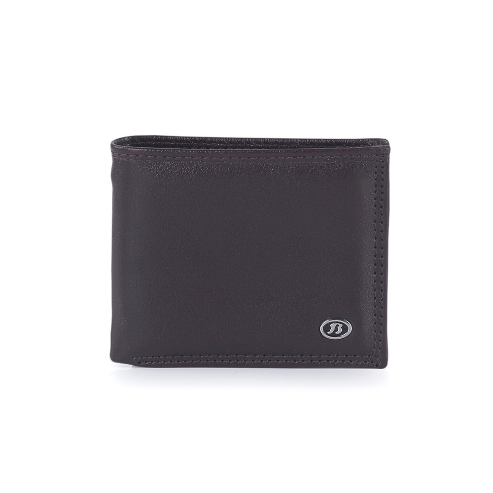 Dompet Lipat Pria Kulit Sintetis Bifold Banyak Slot Uang Kartu Simple Keren