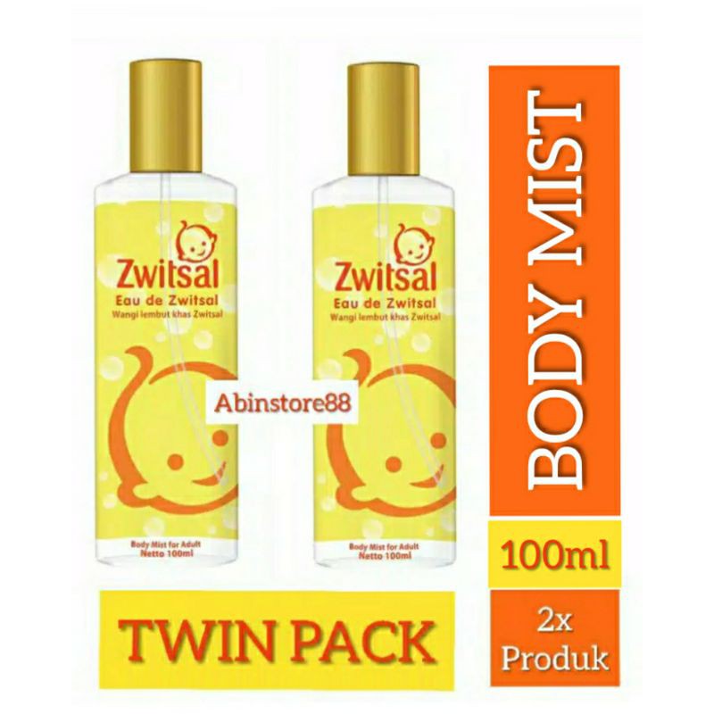 Zwitsal Body Mist [ Twin pack ] 2x produk