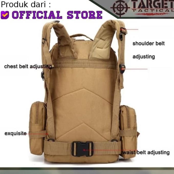 Tas Hiking Gunung Army Cordura Size Besar Jumbo Impor 90 Liter