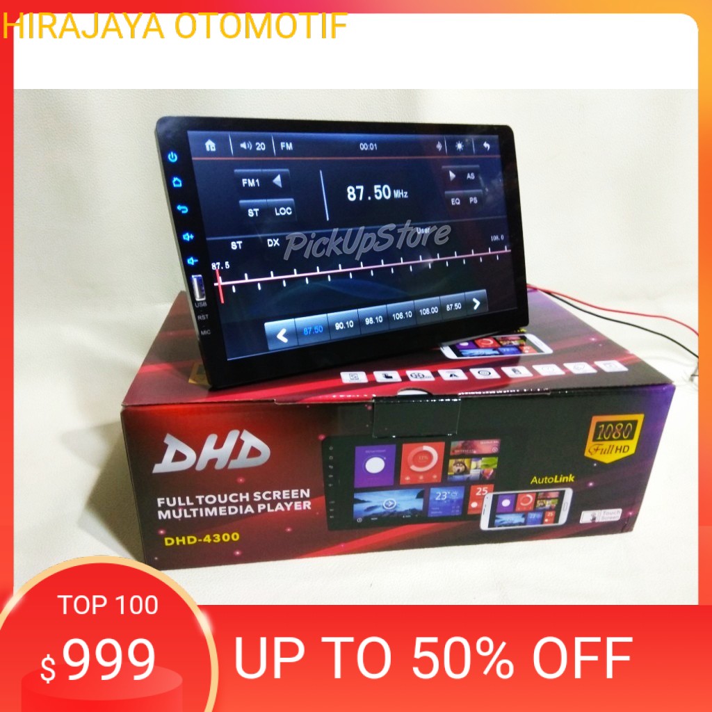 Double Din Head Unit MP5 Player DHD 10 inch MirrorLinK