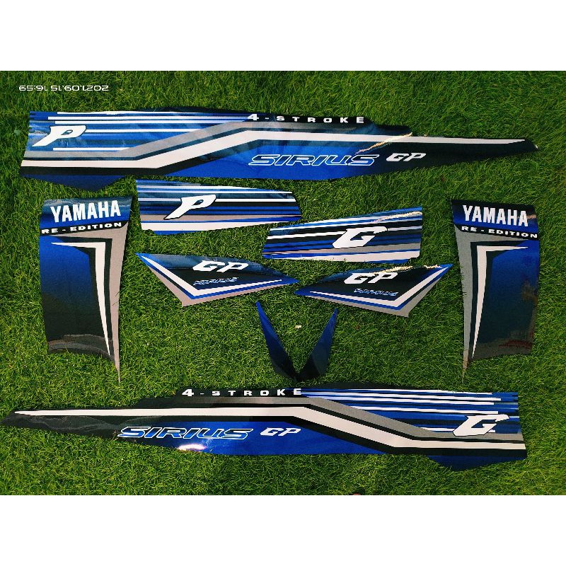 STRIPING VEGA R NEW MODEL SIRIUS GP BIRU