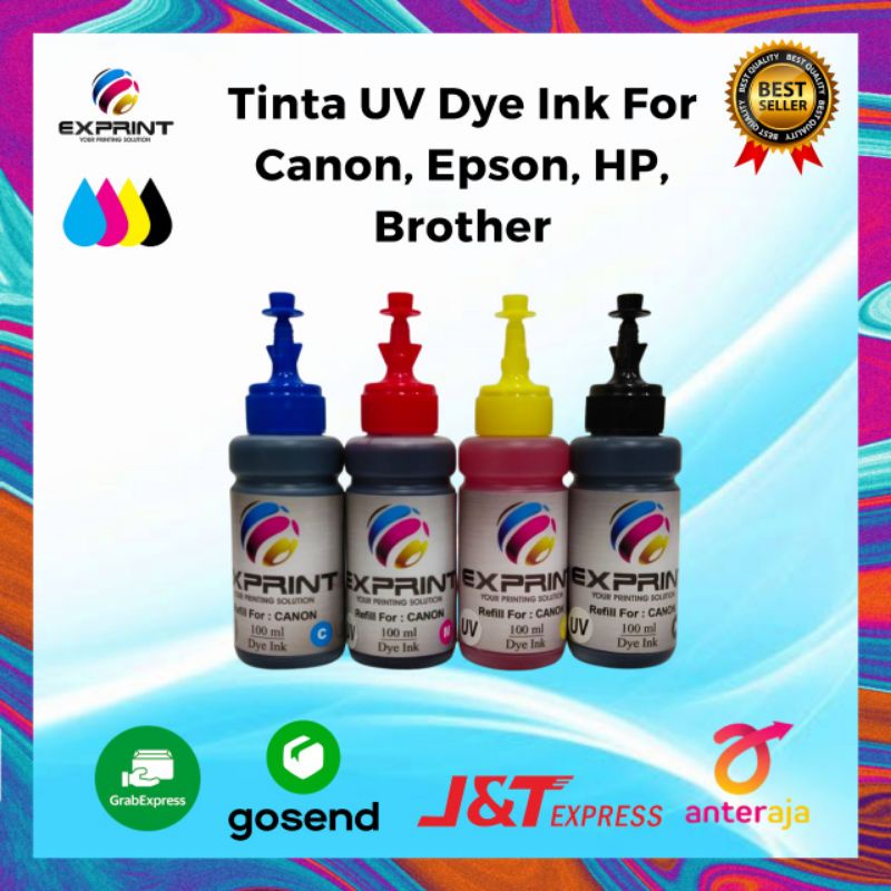 TINTA REFILL UV DYE INK 85ml For Canon /Epson /Brother