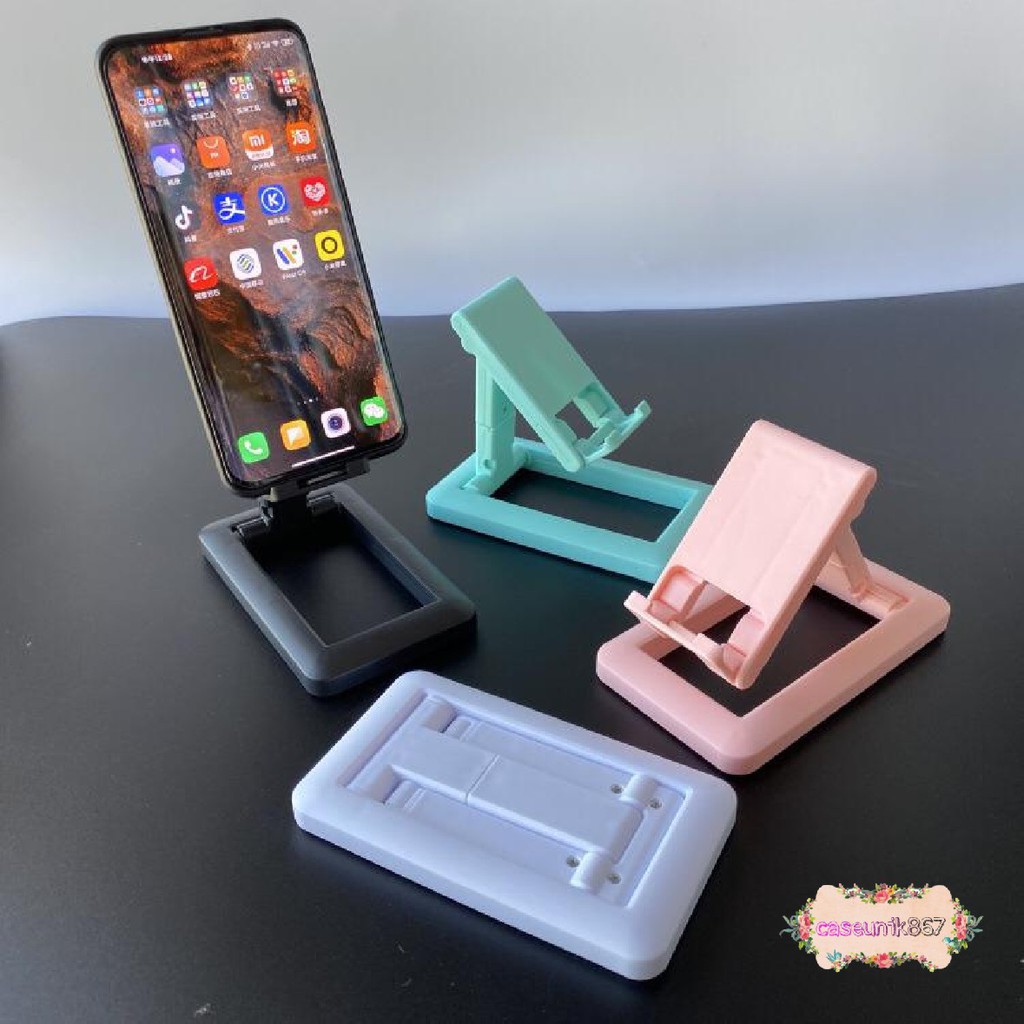 BM096 Bracket Holder phone Stand universal folding dudukan Hp tablet CS1308