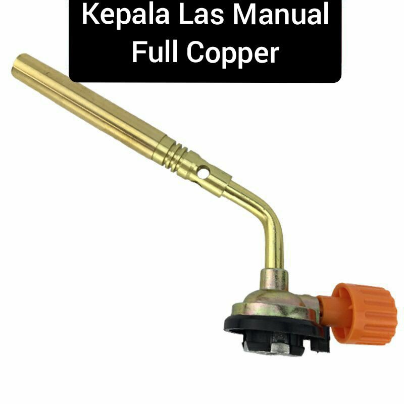 flame Gun Single gas Torch Kepala Las Manual Blow Torch Kuningan/ Flame Gun Kepala Gas Las Kaleng Ta