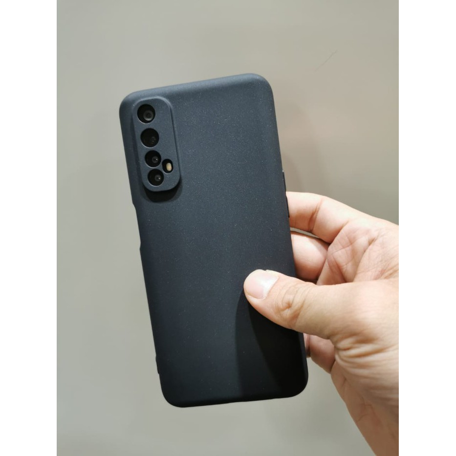 REALME NARZO 20 / NARZO 20 PRO SOFT CASE PREMIUM BLACK MACARON