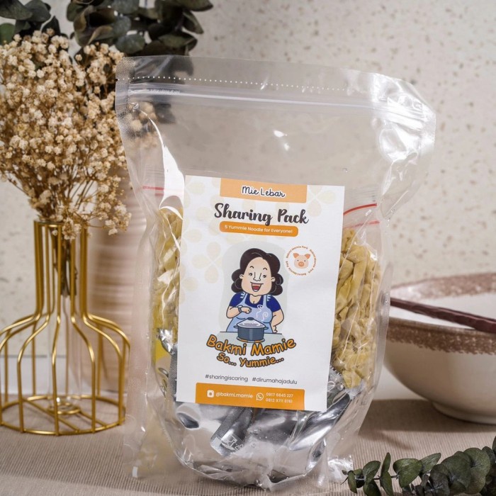 

Bakmi Mamie - Mie Lebar Sharing Pack Bakmi Babi Frozen