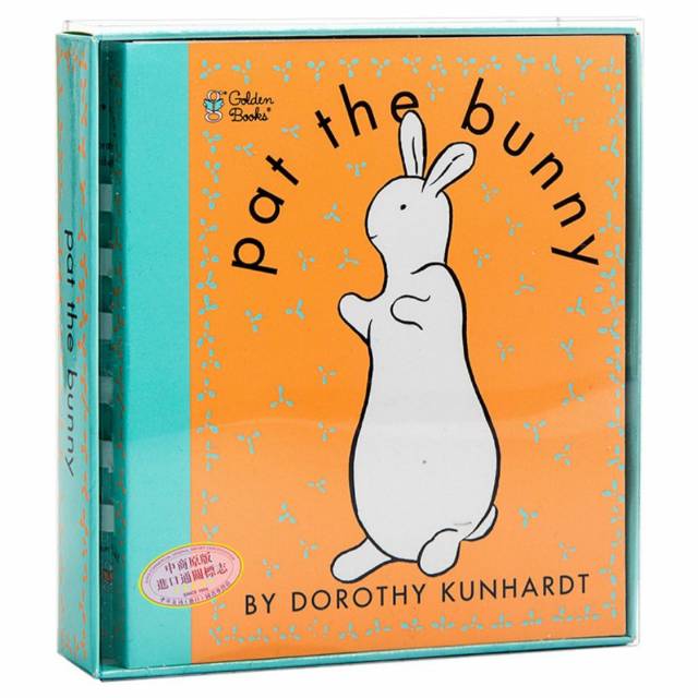 original Pat the bunny multi sensor /touch and feel buku anak/buku inggrish/interactive/happychild