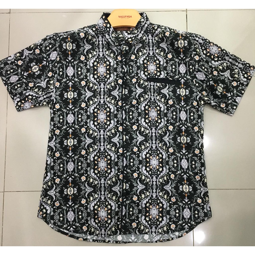 KEMEJA MAN BATIK SEMATA WAYANG / BAJU BATIK PRIA