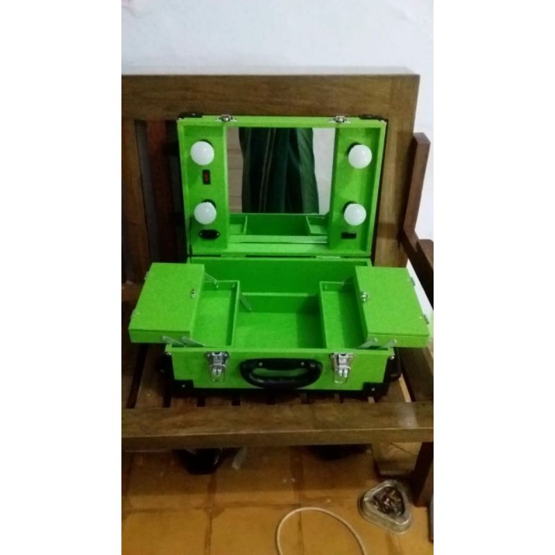 KOPER MAKEUP MINI LAMPU 4 PLUS KAKI