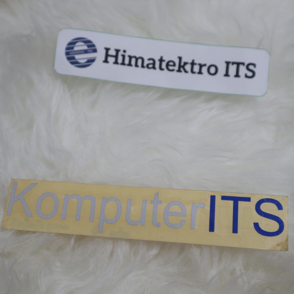 

Stiker skotlet tulisan Komputer ITS | stiker skotlet logo Komputer ITS