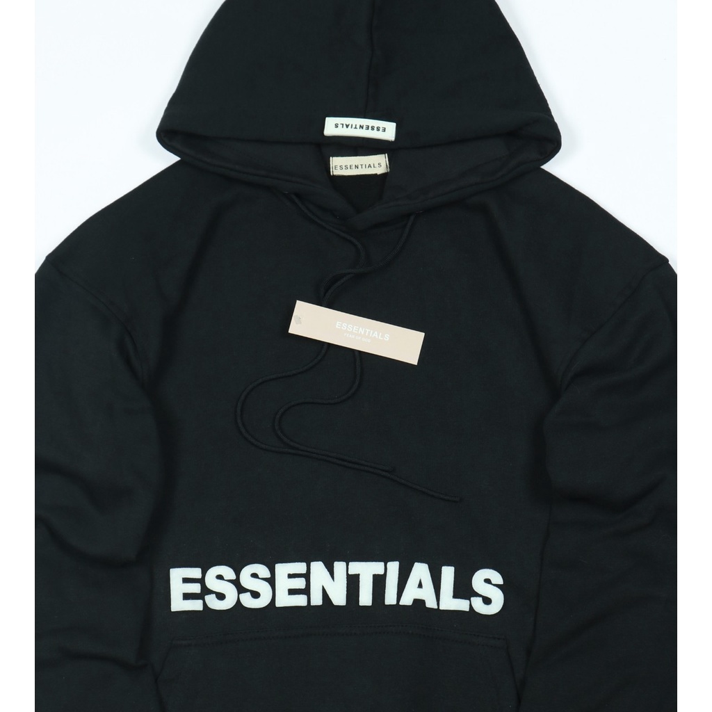 JAKET SWEATER HOODIE BIG LOGO ESSENTIALS SIMPLE UNISEX GOOD QUALITY