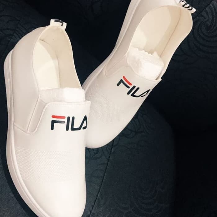 Slip on Fila Import/Sepatu Wanita Fila/Sepatu Fila Slip On wanita