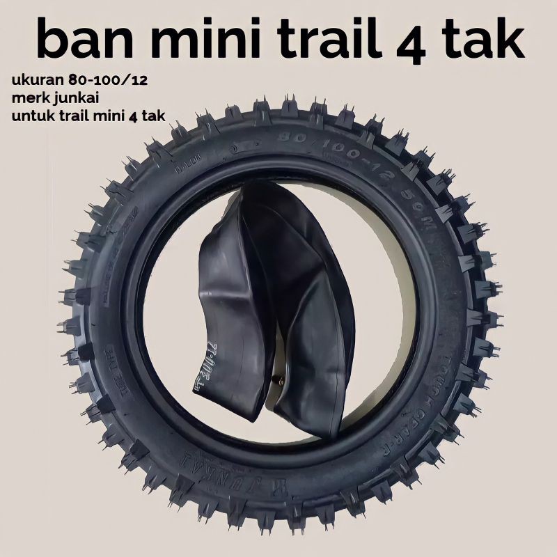 ban mini trail 4 tak - ukuran 80.100-12