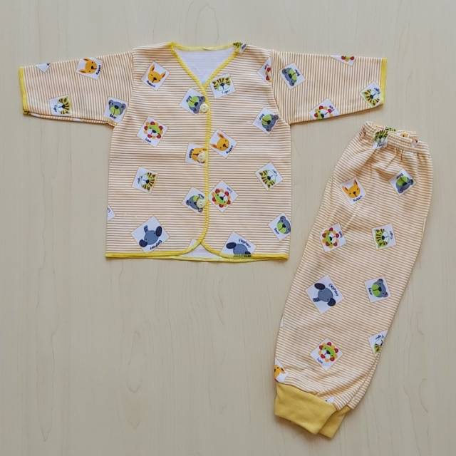 Set Baju Bayi Newborn Lengan Panjang