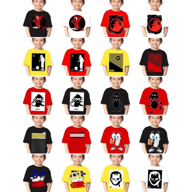  1  5 tahun  RANDOM KAOS  DISTRO  ANAK  Shopee Indonesia