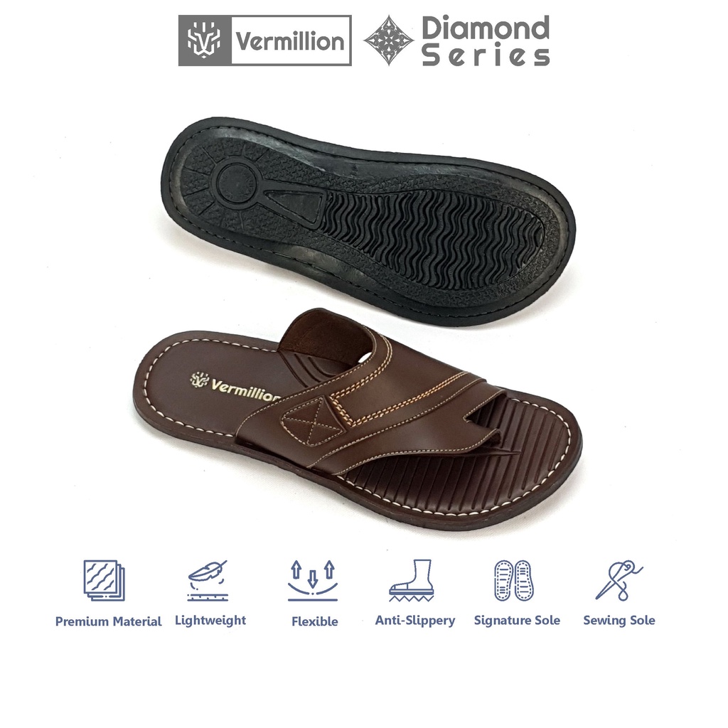 Sandal Kasual Pria Sandal Kulit Pria Slop Sandal Jepit Sandal Pria Kekinian Sandal Anti Slip Pria Sandal Pria Sandal Pria Karet Sandal Pria Casual - Barry