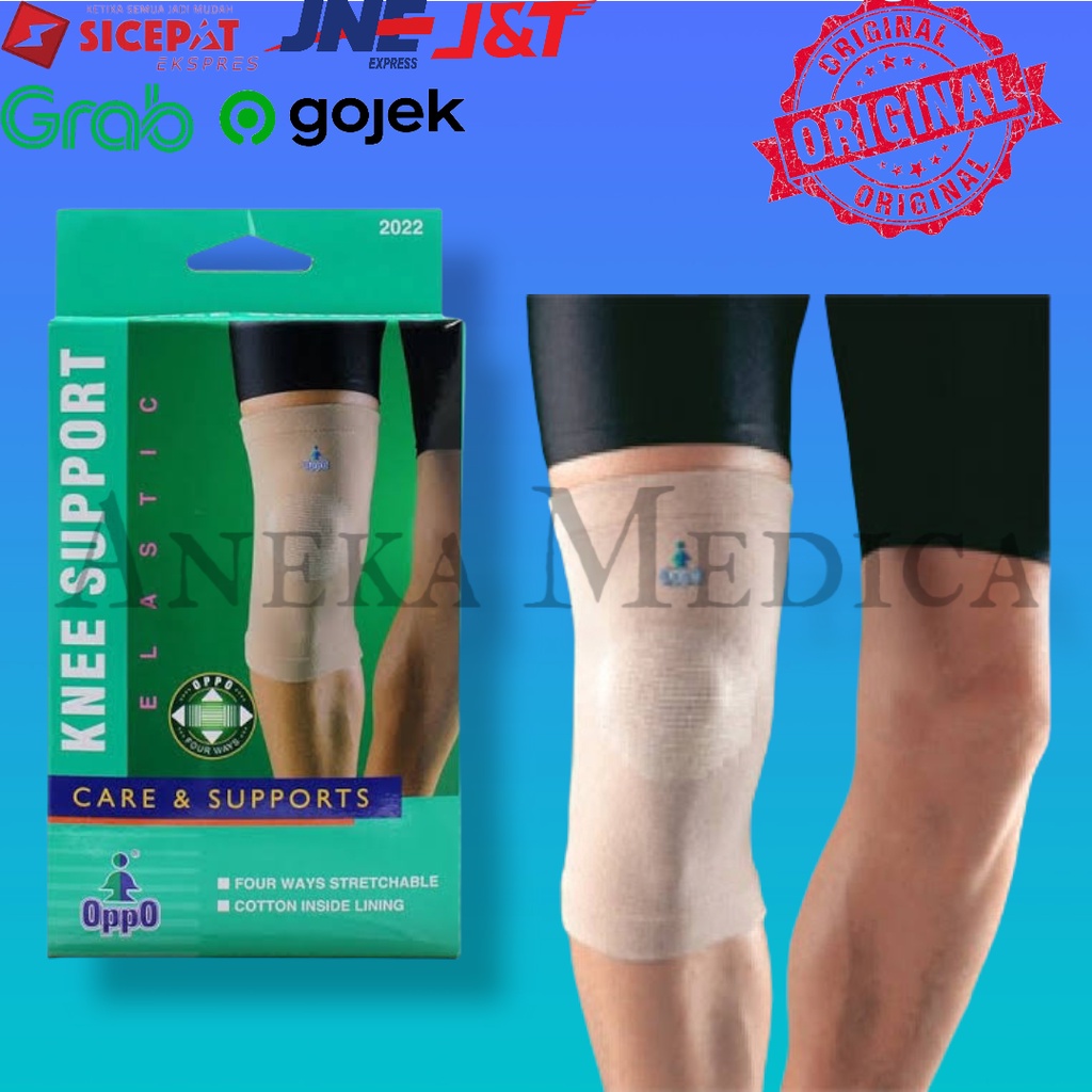 Oppo 2022 knee support elastis deker penyangga lutut