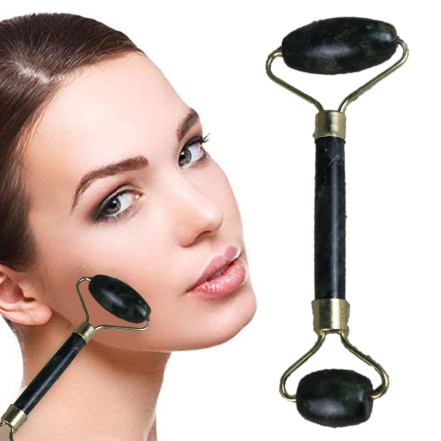 Jade Roller Pijat Muka Tirus Facial Face Massage - 001