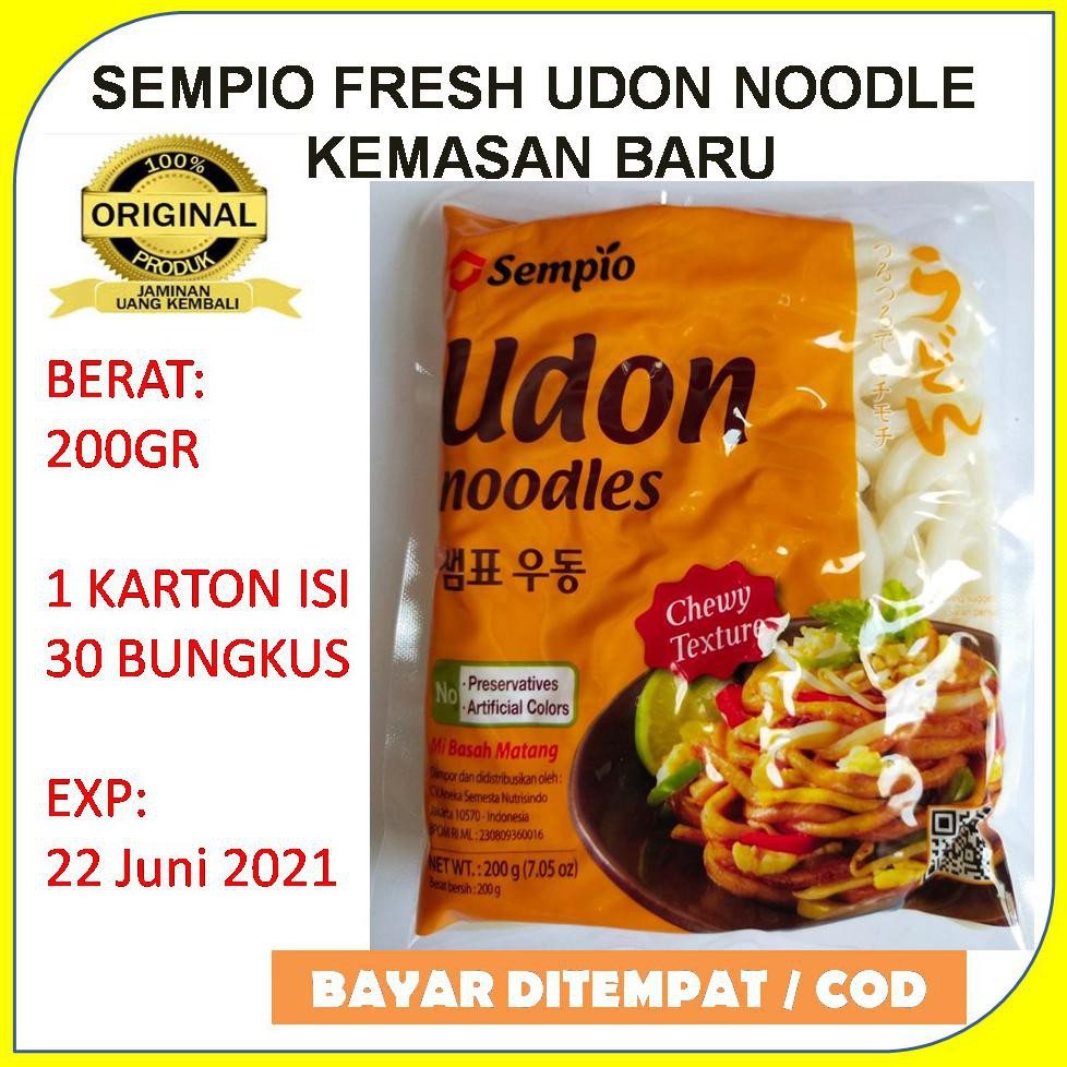 

Pasti Ready Udon Noodles Mi Udon Jepang Mie Udon Korea Sempio