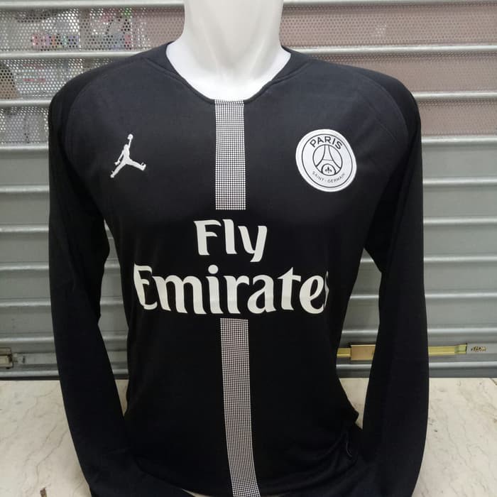 JERSEY BOLA PSG 3RD AIR JORDAN LONG SLEEVE 2018/2019 GRADE ORI