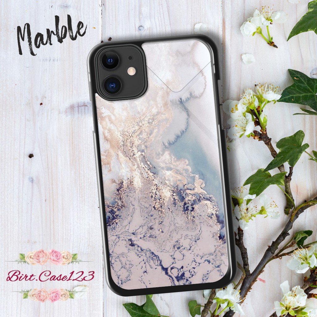 Hardcase 2d Glossy MARBLE Vivo V5 V5s Lite V7 Y75 V7+ Y79 V9 Y85 Y89 V11 V15 Pro BC4155