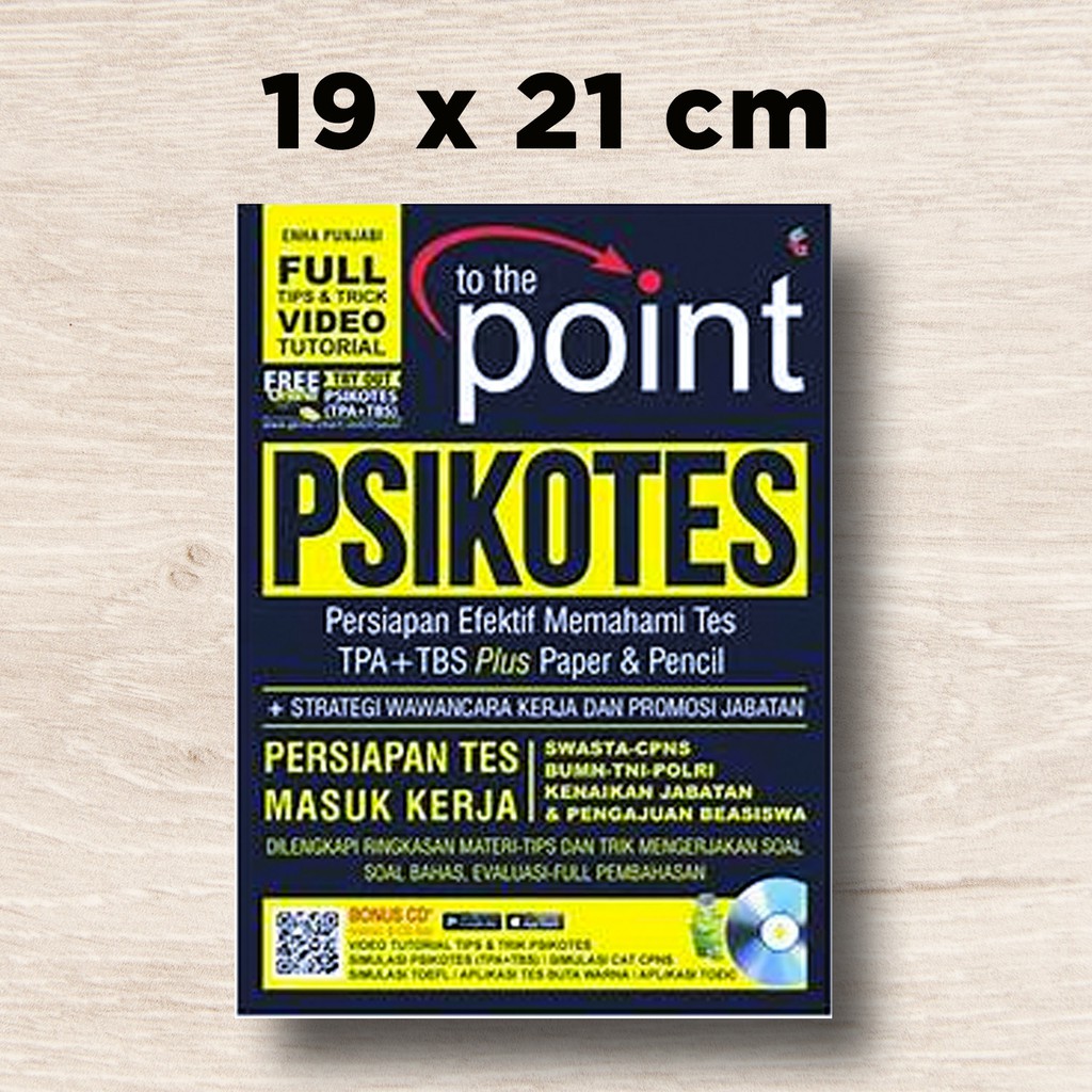Buku Tes Psikotes To The Point Psikotes Persiapan Tes Masuk Kerja Shopee Indonesia