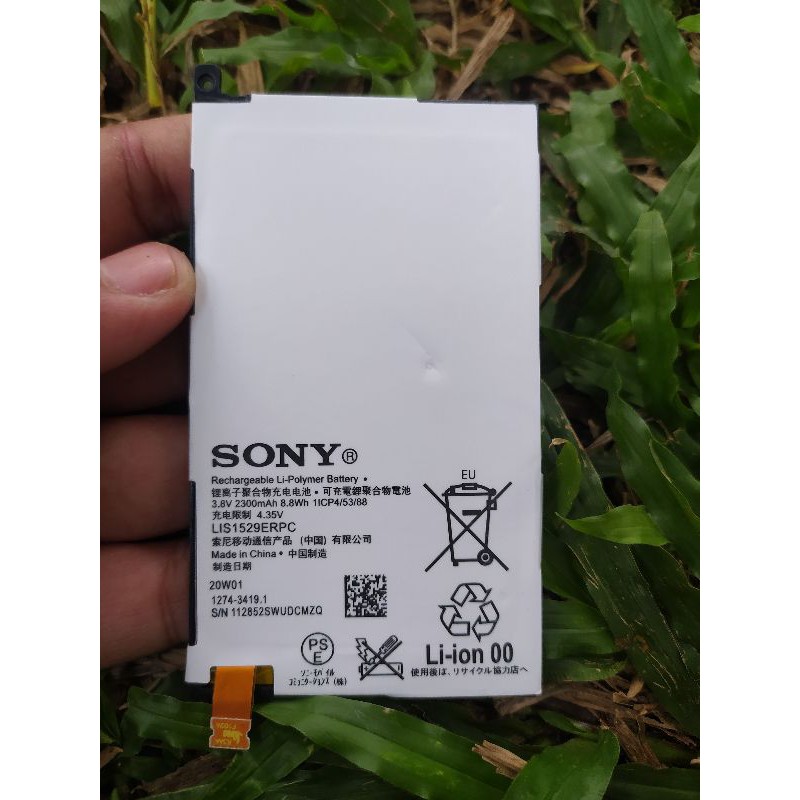 Baterai Xperia Z1 Mini Z1 Compact  D5503 D5788 LIS1529ERPC Original