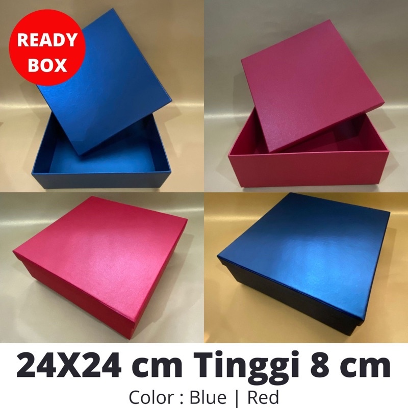 

Gift box 24 x 24 cm Tinggi 8 cm