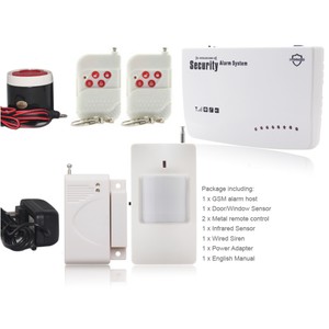 SH GSM Alarm System Wireless Metal Remote Control Home Security Office