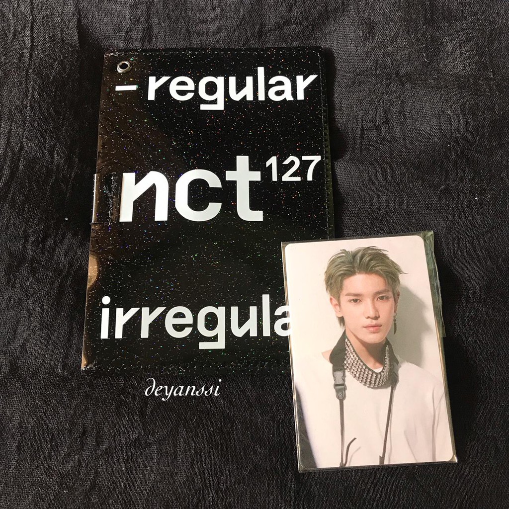 NCT NCT127 TAEYONG TAEYONG PASSPORT WALLET