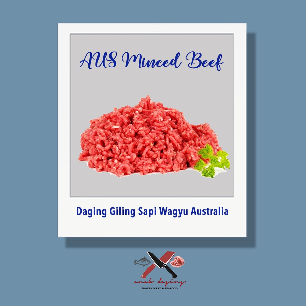 

AUS Wagyu Minced Beef - Daging Sapi Giling