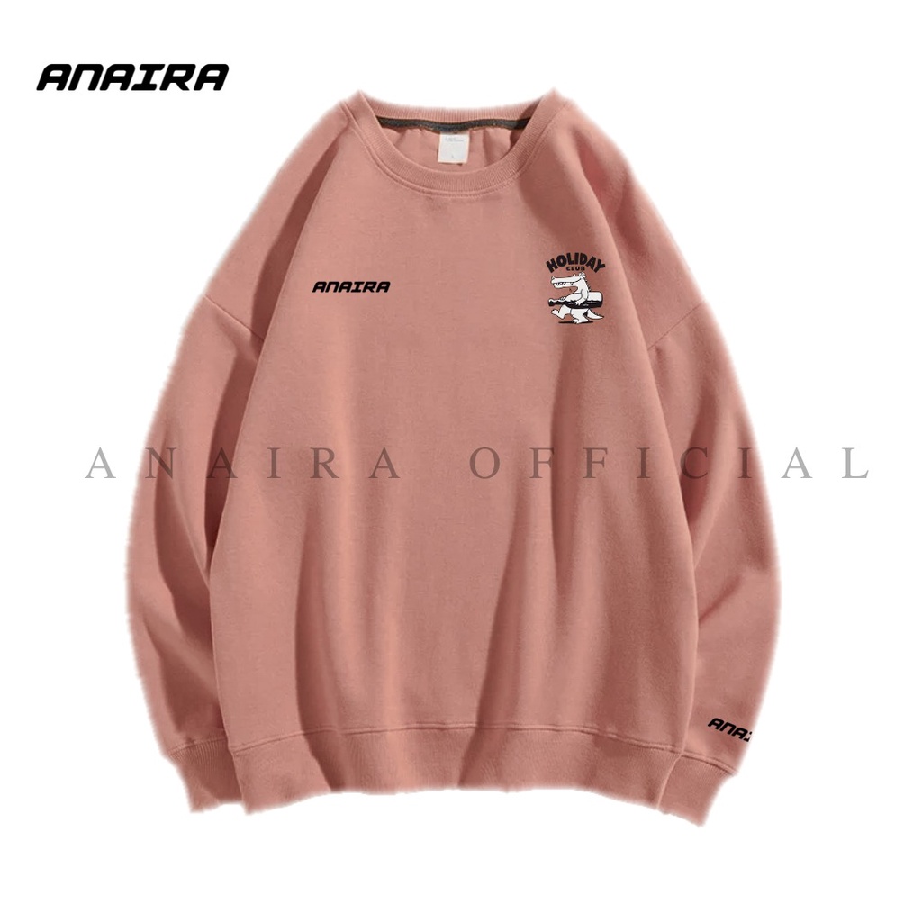 HOLIDAY SWEATER CREWNECK PRIA WANITA ANAIRAOFFICIAL