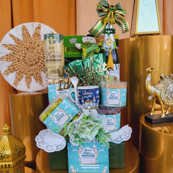 

Paket box hampers lebaran parcel idul fitri ramadhan kue kering 195