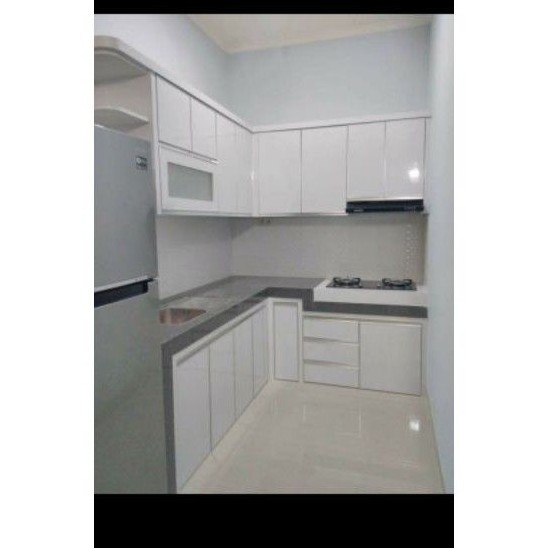 KITCHEN SET KAYU HPL/KITCHEN SET MINIMALIS/KITCHEN SET CHSTOM