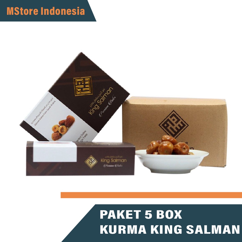

Paket 5 Box Kurma Premium King Salman