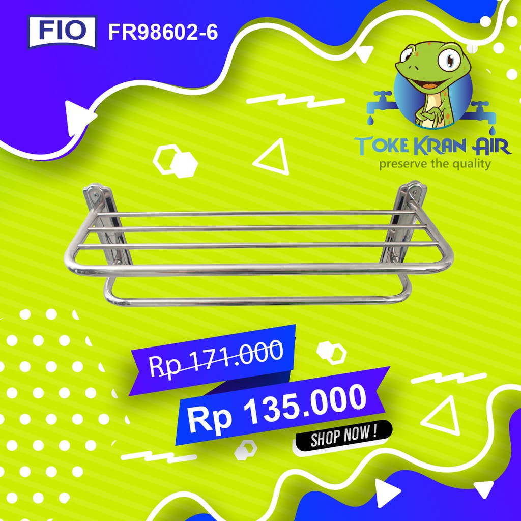  Rak Handuk Fiorentino  8602 60 Shopee Indonesia