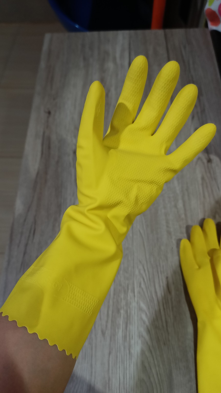 3m Scotch-brite Sarung Tangan Karet Serbaguna S M L Fresh Lemon Scent Multipurpose Gloves 3m-id-85