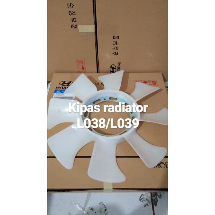 Fan Radiator Kipas Radiator L300 L038 L039 8 Daun merk HYUNDAI