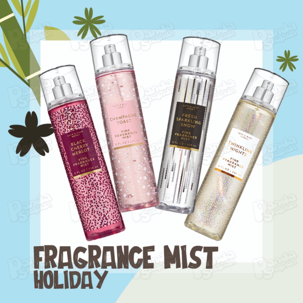 BBW Fine Fragrance Mist Special Edition Holiday Season