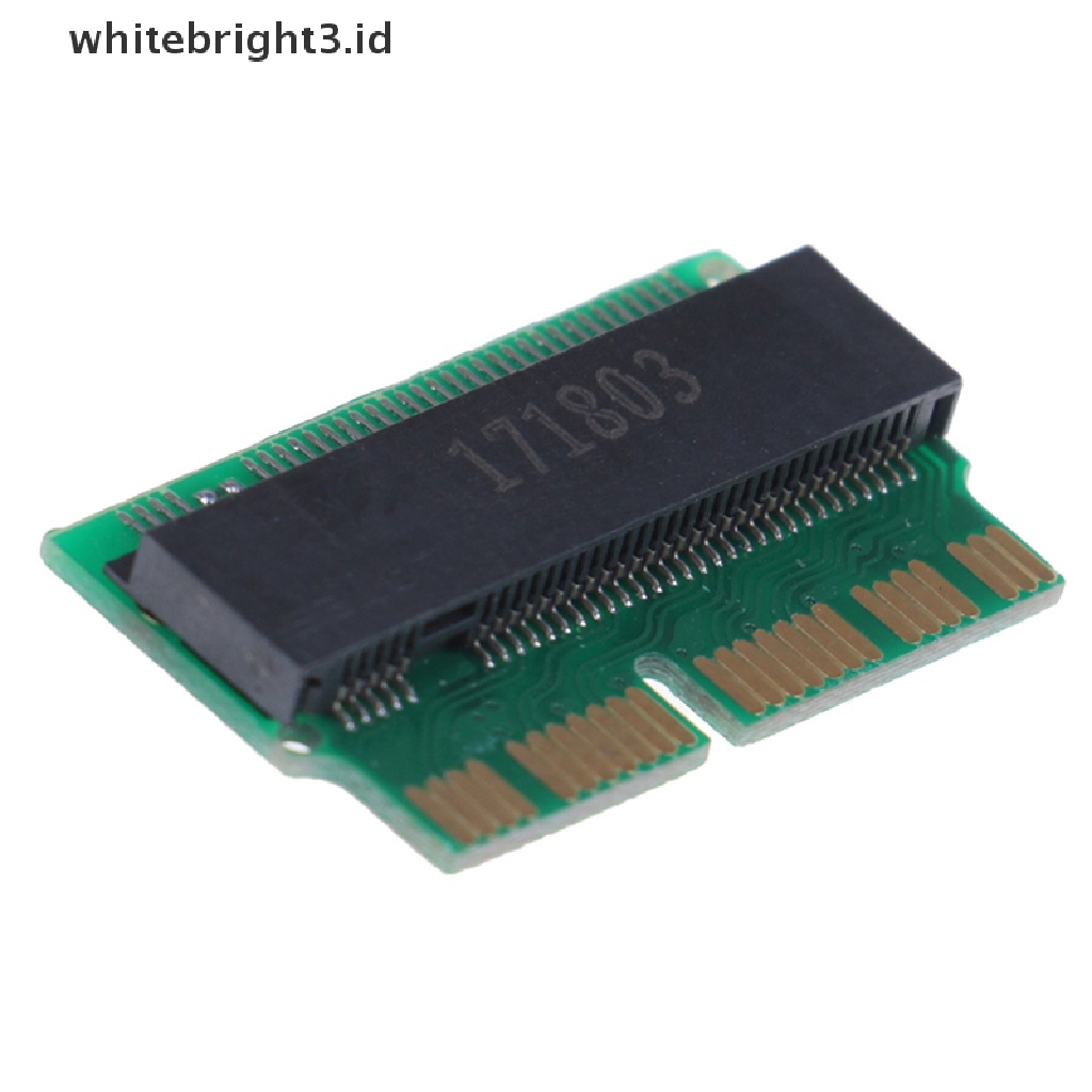 (whitebright3.id) Kartu adapter Konverter SSD NGFF M.2 NVME Untuk Buku Mac 2013-2015