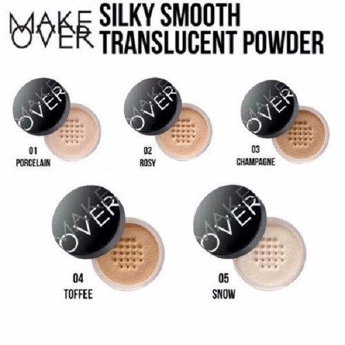 Make Over Silky Smooth Translucent Powder 35 g - Bedak Tabur