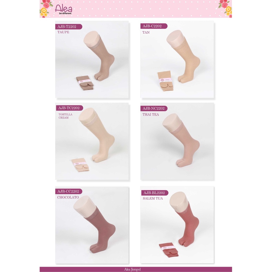 ALEA - Kaos Kaki Jempol Basic | Kaos Kaki Wanita | Kaos Kaki Muslimah untuk Kerja dan Sekolah