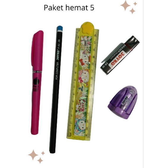 

paket hemat 5pcs/Alat tulis/Atk