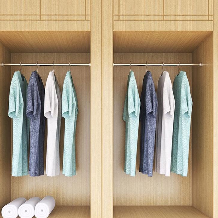 Berkualitas ALOBON Tiang Gantungan Baju Handuk Tanpa Paku/ Gantung Dinding/ Tembok/ Tiang Horden/ Je