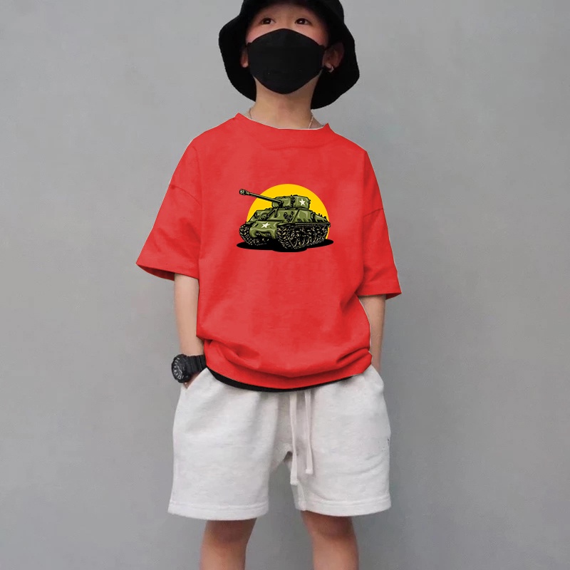 Kaos anak Tank kaos anak keren terbaru usia 1-8th