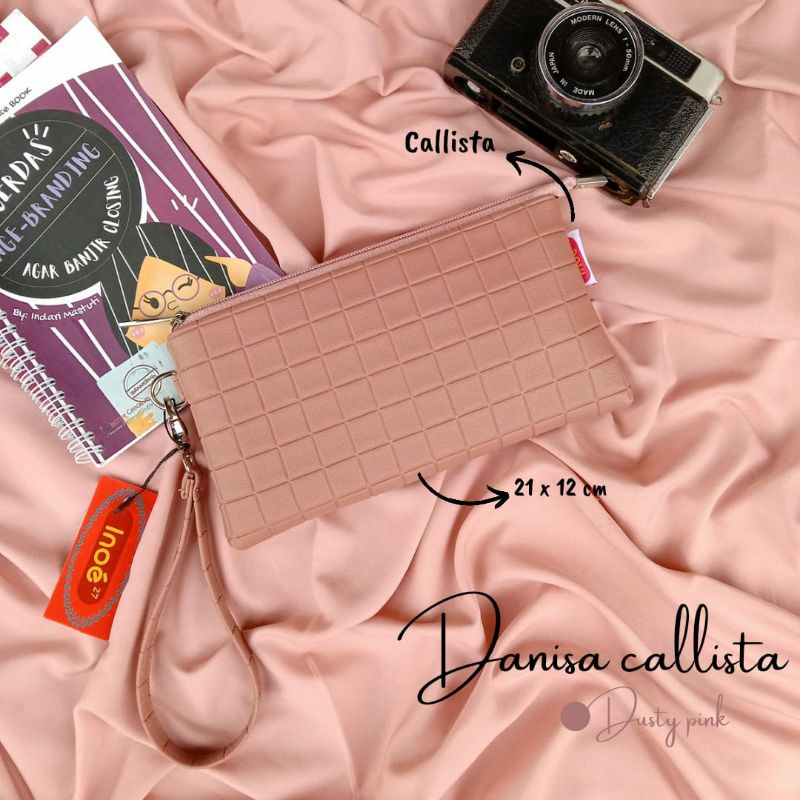 DANISA FLIP CALLISTA || DOMPET POUCH KOTAK || ORI BY INOE