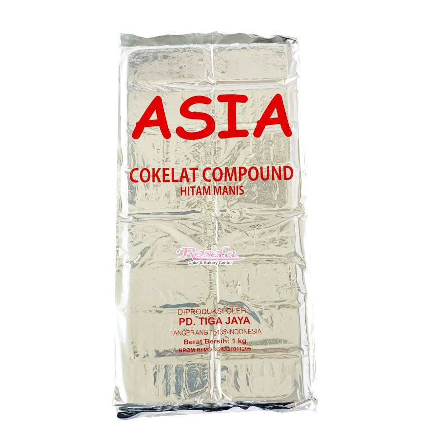 

ASIA Cokelat Compound Hitam Manis 1 Kg