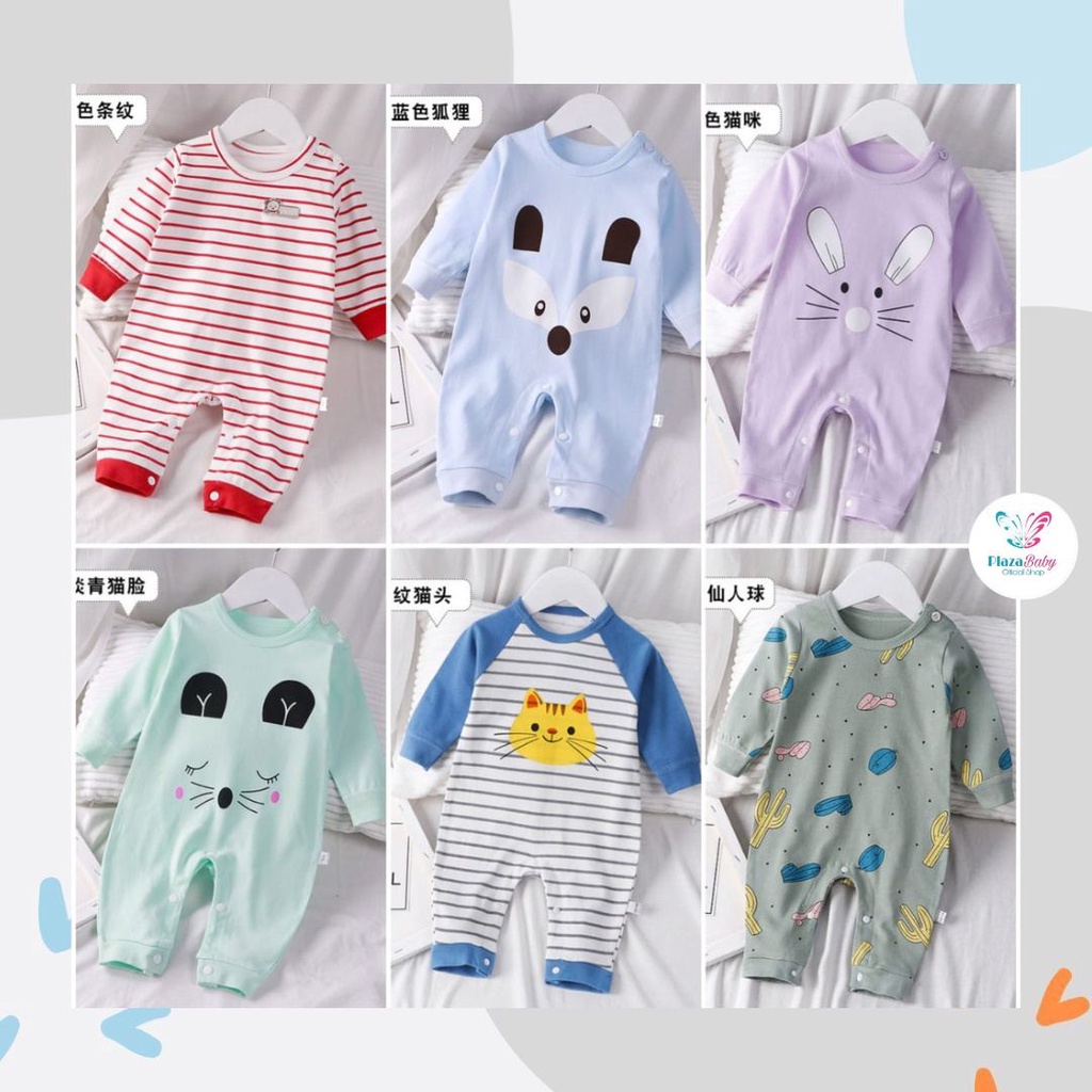 plazababyku JUMPER IMPORT PANJANG baju bayi imut lucu jumper panjang import PART 2