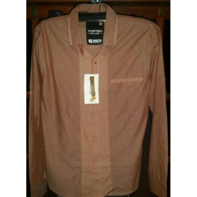 TOPTEN kemeja pria branded original murah